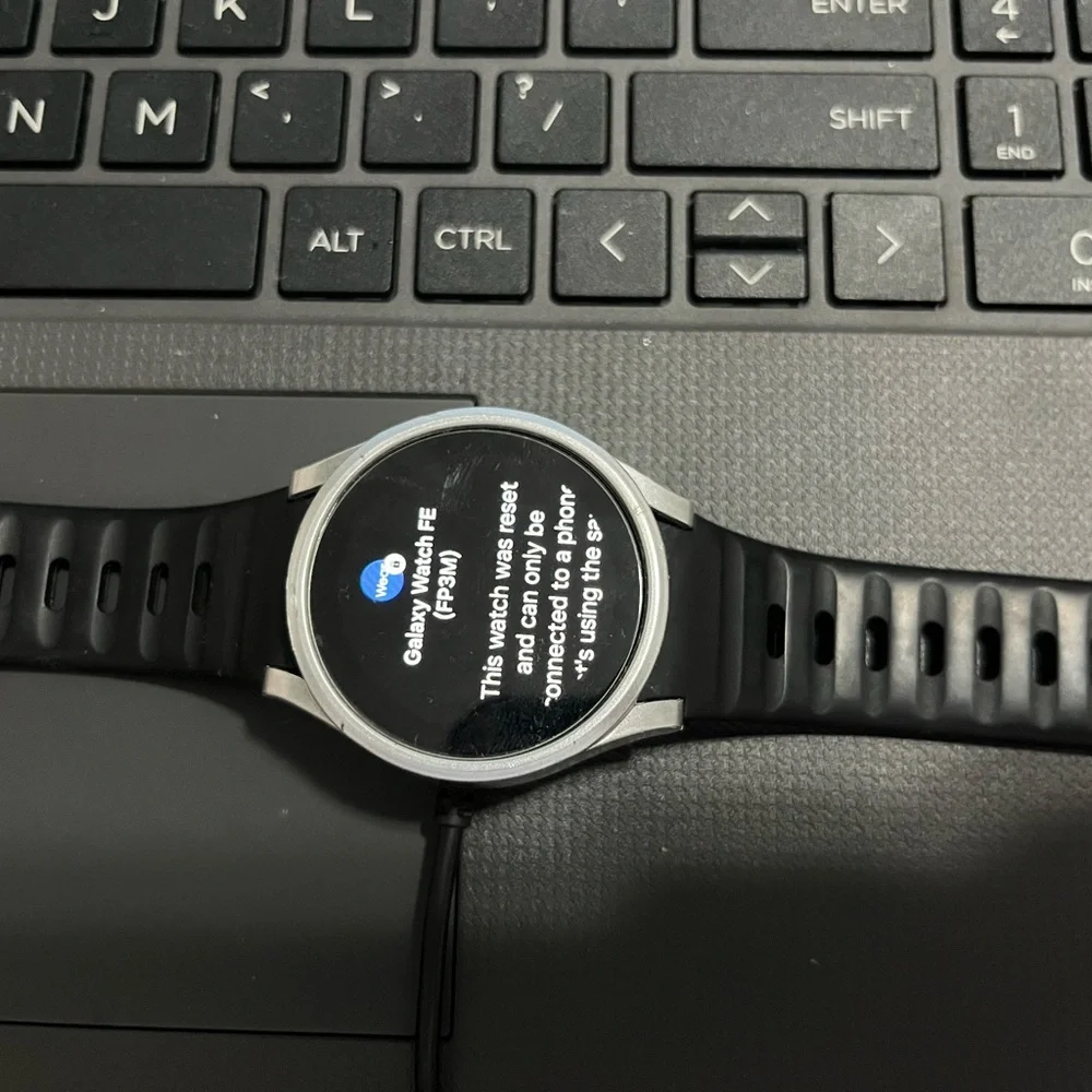 Samsung Smartwatch - Silver and Black FE